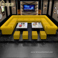 Nightclub Sofa Furniture Modern Leather Booth Seating for Restaurant